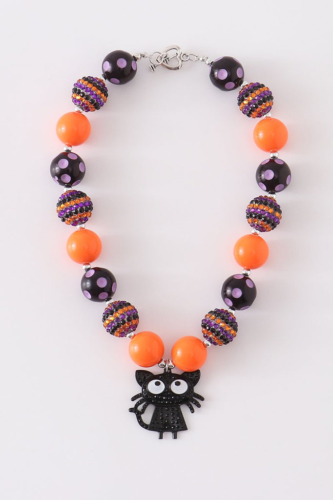 Cat Chunky Bubble Necklace