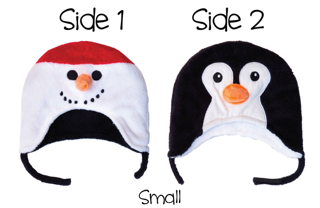 Snowman/Penguin Winter Flip Hat