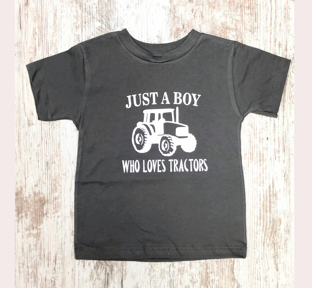 Just a boy who loves Tractors Infant/Toddler Tee