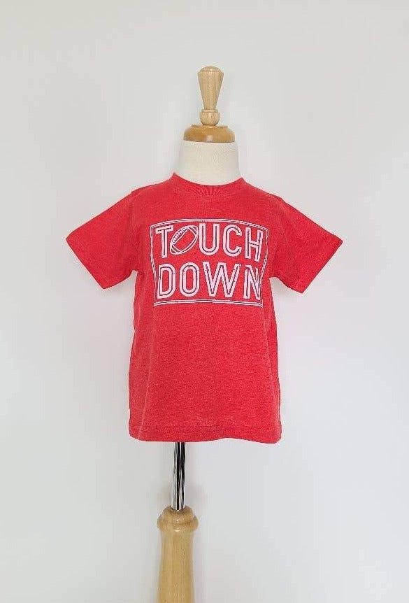 Red and White Touchdown Football Shirt